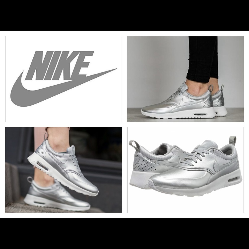 🆒🚺 NIKE AIR MAX IN METALLIC SILVER 🚺🆒